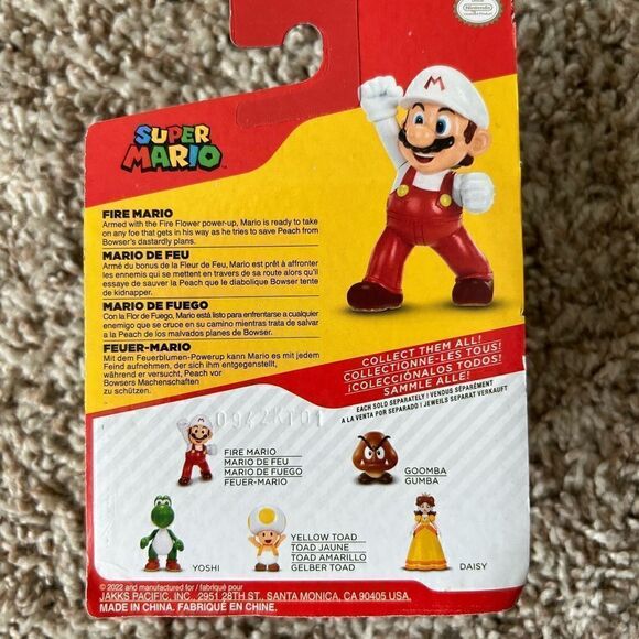Lot Of 5: Jakks Pacific 3.25" Figures World Of Nintendo Super Mario Bros - Picture 3 of 11